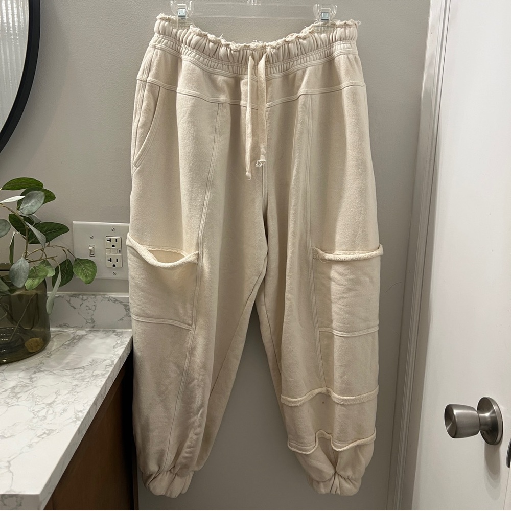 Free People This Feeling Baggy Joggers
